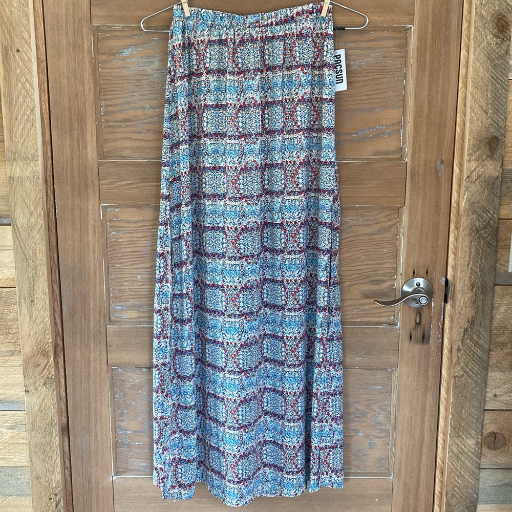 NWT PacSun tribal maxi skirt
